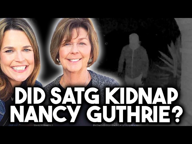 Did SATG Kidnap Nancy Guthrie? Disturbing Elite Burglary Crew Theory | Nancy Guthrie Missing