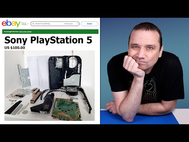 I Paid $100 For The Brokenest PS5 On eBay - Can I Fix It?