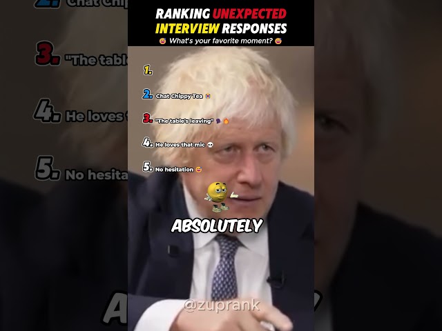 Ranking The Most UNEXPECTED Interview Moments! #usa