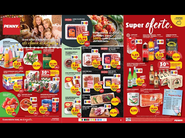 Catalog Penny 8 Aprilie - 14 Aprilie 2026 - Oferte Penny din 08.04.2026