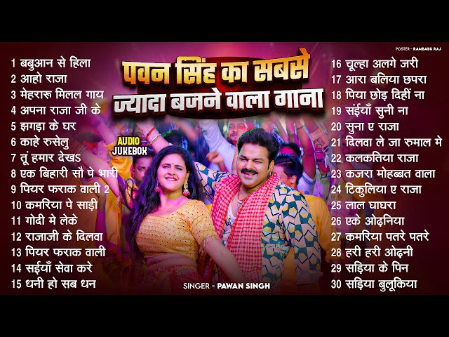 पॉवर स्टार #Pawan Singh 2025 के सुपरहिट गाने | #Pawan Singh Nonstop Superhit Songs | New Top Song