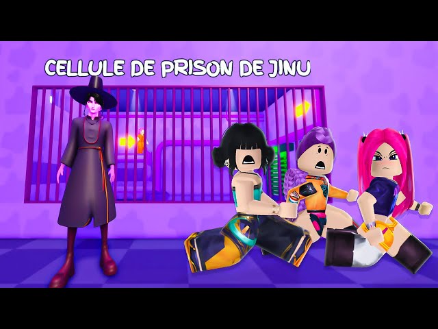 THE HUNTRIX ESCAPE FROM JINU'S NEW PRISON, KPOP DEMON HUNTERS ROBLOX