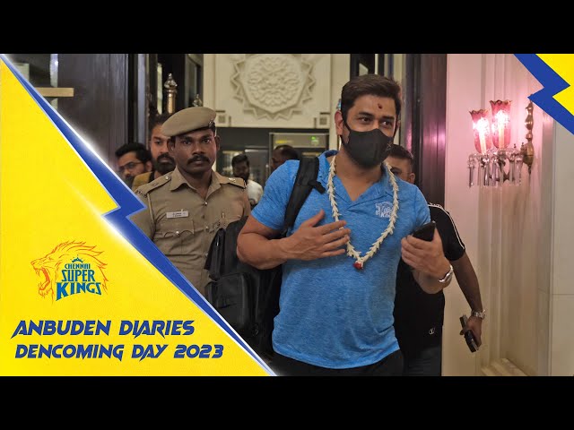 Anbuden Diaries: Dencoming Day 2023 | Players Arrival