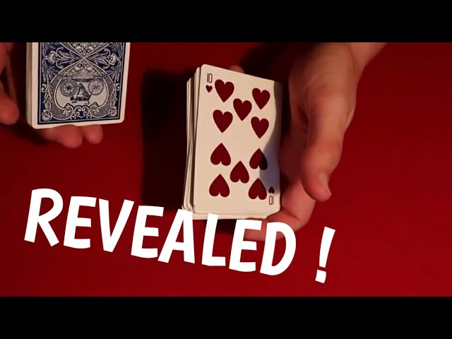The best magic card trick REVEALED!
