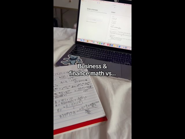 Engineering math vs. finance math