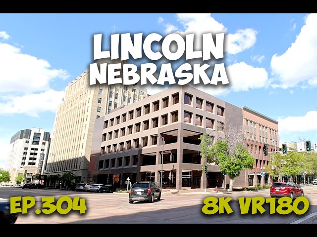 Ep.304 Lincoln Nebraska - Government Planning University Energy And Stability 8K VR180 3D Travel