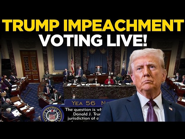 TRUMP IMPEACHMENT 2026 LIVE | Lawmakers Announce Their Votes | US News Live | World News Live