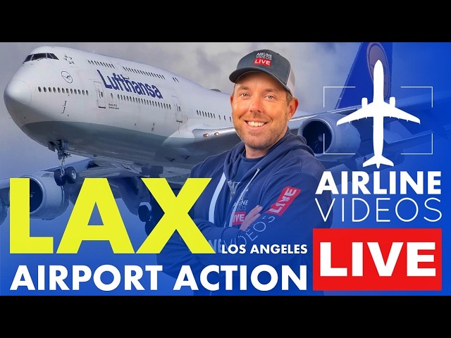 🔴LIVE LOS ANGELES (LAX) AIRPORT ACTION! (April 7th, 2026)