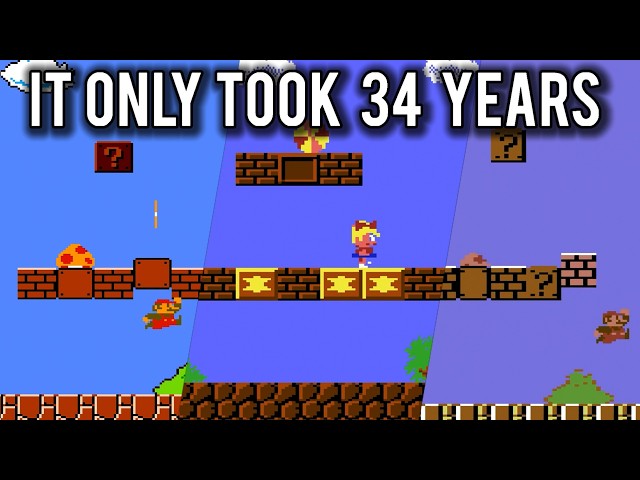 It took 34 years for the Commodore 64 to get Super Mario Bros.