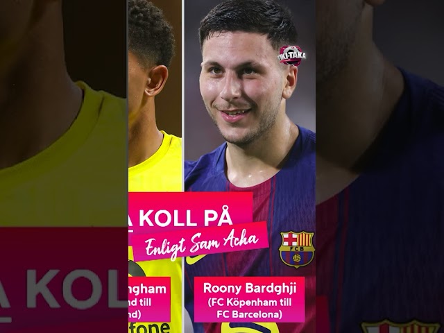 Åslund: Det talar emot att Bardghji tar en plats i Barcelonas a-lag ❌🇸🇪