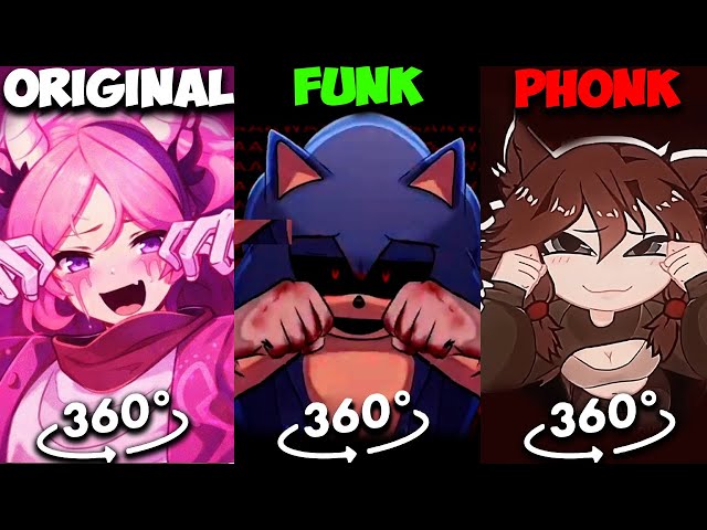 360º VR CRY FOR ME (WA WA WA) - Original vs Funk vs Phonk