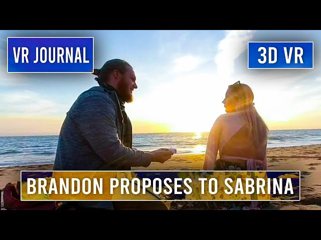 A Real Marriage Proposal in 3D VR | VR Journal