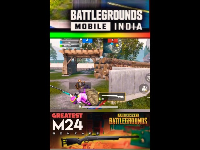 Greatest M24 Montage 👑🤩🥳#shortsfeed #bgmi #tdmgaming #pubgmobile #bgmitdmlive #tdmgaming #viralvideo