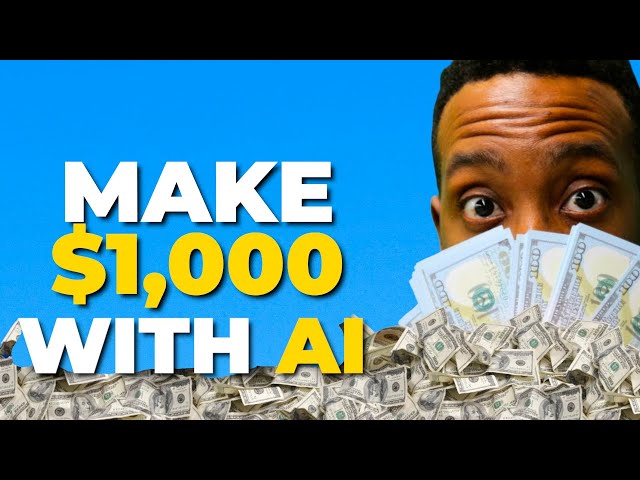 3 AI Tools That Can Make You $1,000