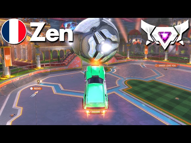 ZEN Rocket League Gameplay (SSL 2v2)