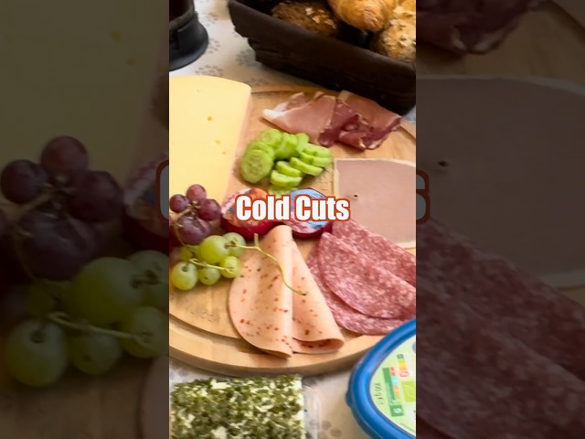 What Germans Eat for Breakfast 🍞🥐🥓 | Traditional German Food #shorts