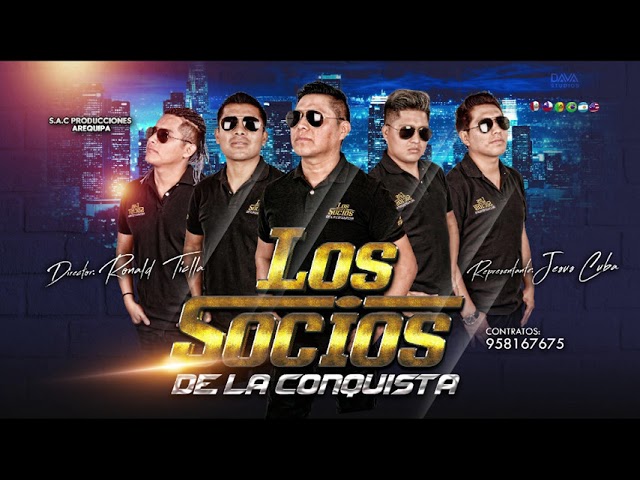 LOS SOCIOS DE LA CONQUISTA - POR ESTE PECHITO (AUDIO EN VIVO)