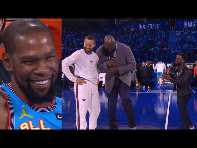 Shaq and Kevin Hart roasting each others outfits "you dressed like a p*rn director" 😂