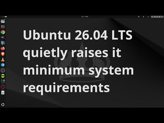 Ubuntu 26.04 now needs more RAM than Windows 11, which says more about Microsoft than Canonical