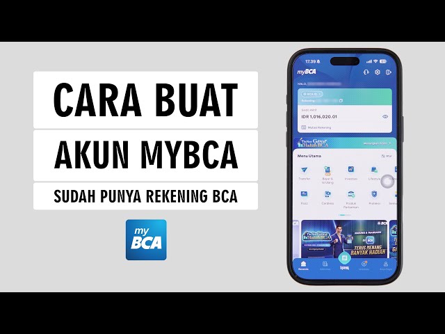 Cara Daftar myBCA di HP Untuk yang Sudah Punya Rekening BCA
