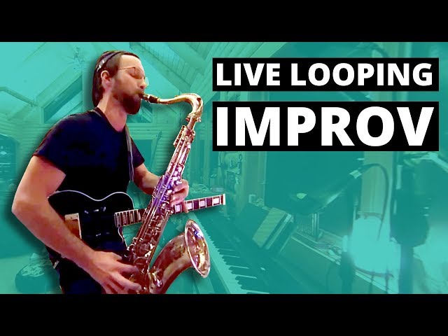Live Looping Improv on Yamaha Tenor Sax & Tiny Guitar