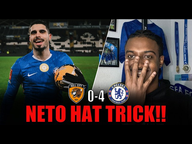PEDRO NETO HAT TRICK HERO! | HULL CITY 0-4 CHELSEA REVIEW