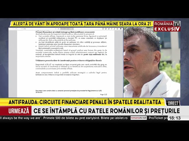 Realitatea Plus se-nchide pentru amenzi neplătite doi ani, nu pentru exces de libertate de exprimare