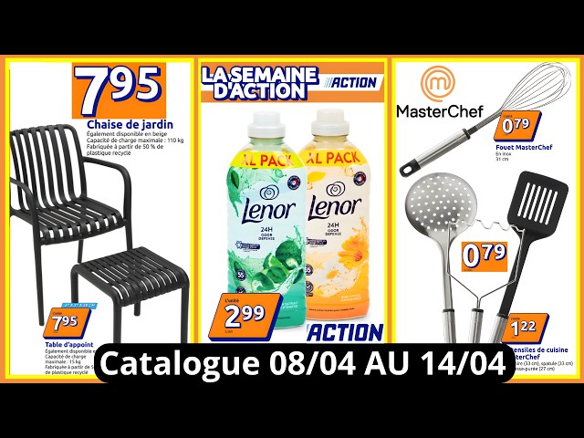 ACTION Weekly Catalog From 08/04/26 to 14/04/26 ACTION France This Week's New Arrivals