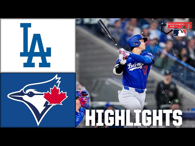 DODGERS DOMINATION 😤 Los Angeles Dodgers vs. Toronto Blue Jays | Full Game Highlights | ESPN MLB