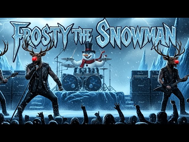 Frosty the Snowman — HEAVY METAL Christmas Remix 🔥🎄