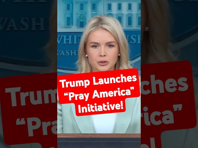 Trump Launches “Pray America” Initiative! #trump #news #ReligiousFreedom