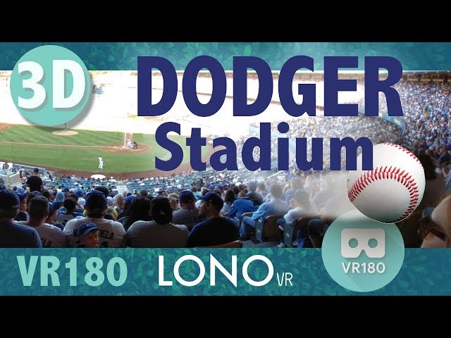 Vr180 Dodger Stadium Visit Baseball Vr 3D Video
