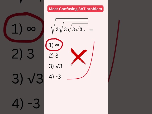 #M042 Most Confusing SAT Question #math #education