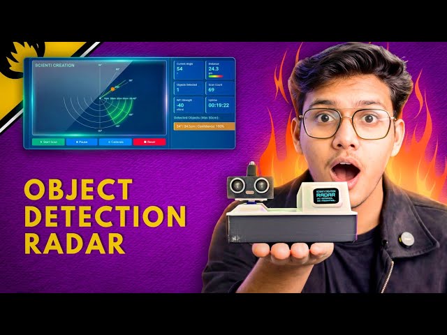 Building a Real Working Arduino Radar System🔥 Easy DIY Radar Project with Arduino