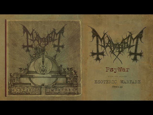 Mayhem - Esoteric Warfare (Official Album Stream)