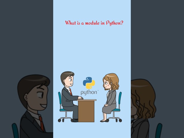 What is a module in Python? #python #pythonprogramming