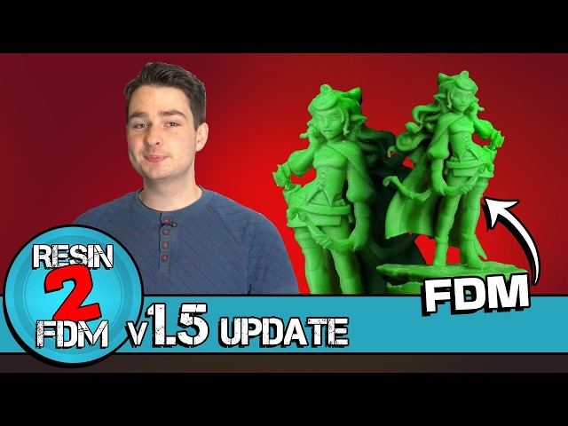 Print your best FDM Minis yet! | Resin2FDM v1.5 OUT NOW