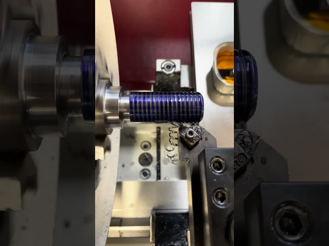 Single point thread cutting