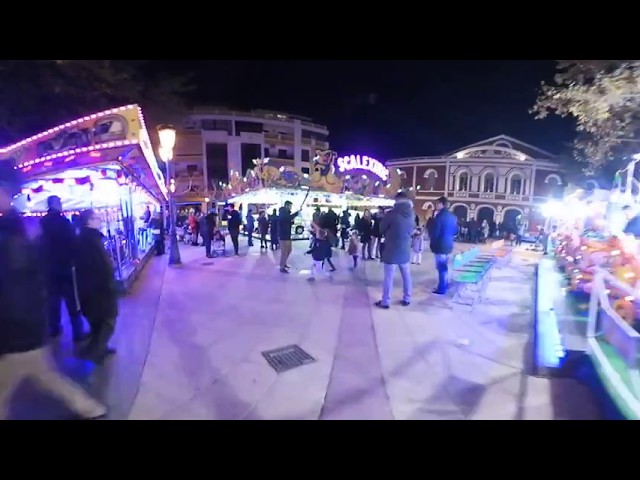 Lorca en noche buena en 360°