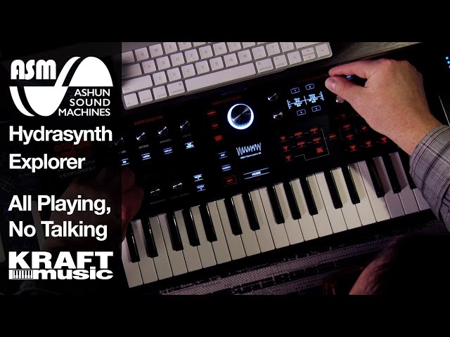 ASM Hydrasynth Explorer - All Playing, No Talking