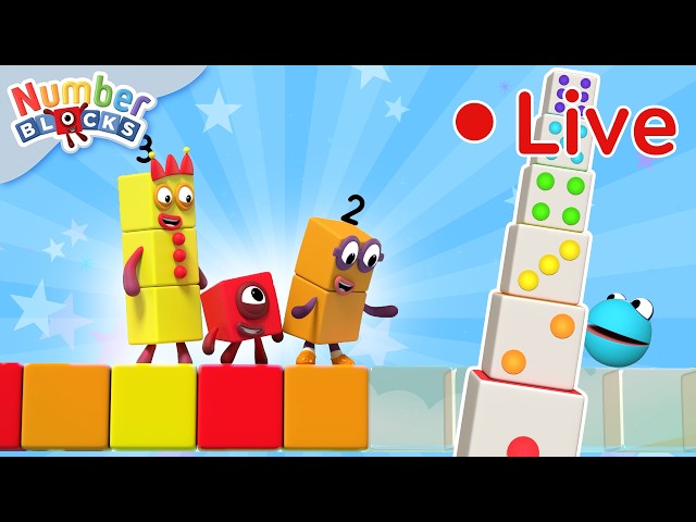 Solve the Shape and Pattern Mystery | 24/7 STEM week for Kids 🔴 | Numberblocks