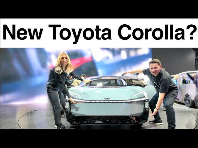 All-New Toyota Corolla Concept First Look! // Japan Mobility Show