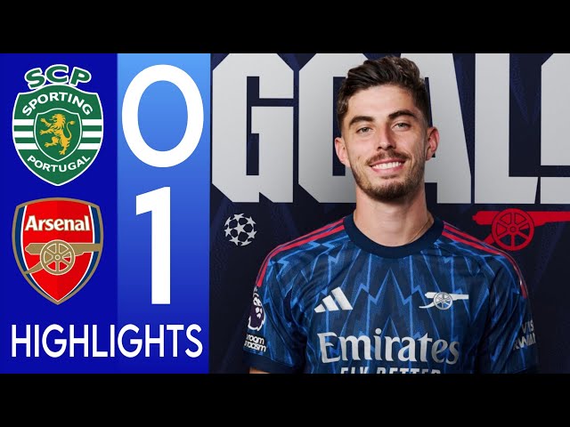 Arsenal vs Sporting Lisbon 1-0 Highlights  Champions League Quarter-Final  • Kai Havertz Goal