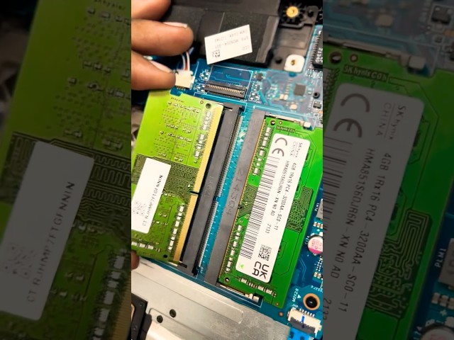 Adding RAM in HP Laptop