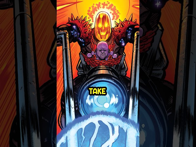 Punisher Tries to Kill Baby Thanos... #punisher #ghostrider #thanos #marvel #marvelcomics #comics