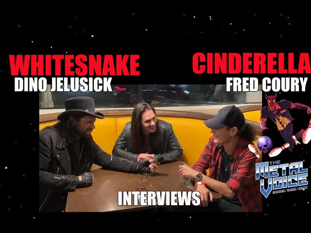 CINDERELLA Fred Coury, Cinderella Reunion?-WHITESNAKE Dino Jelusick, David Coverdale Retires?