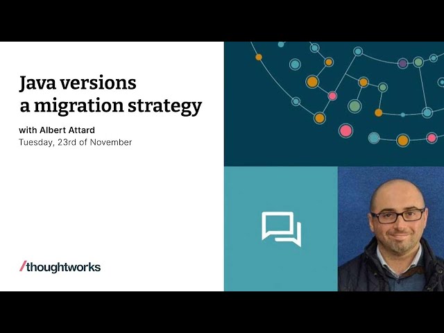 Java versions - A migration strategy with Albert Attard