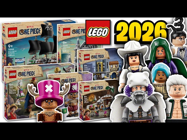 LEGO One Piece Season 2 Sets OFFICIALLY Revealed