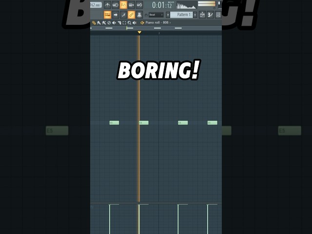 How to Make INSANE 808 PATTERNS #flstudio #flstudiomobile #flstudiotutorial #flstudio21 #flgang