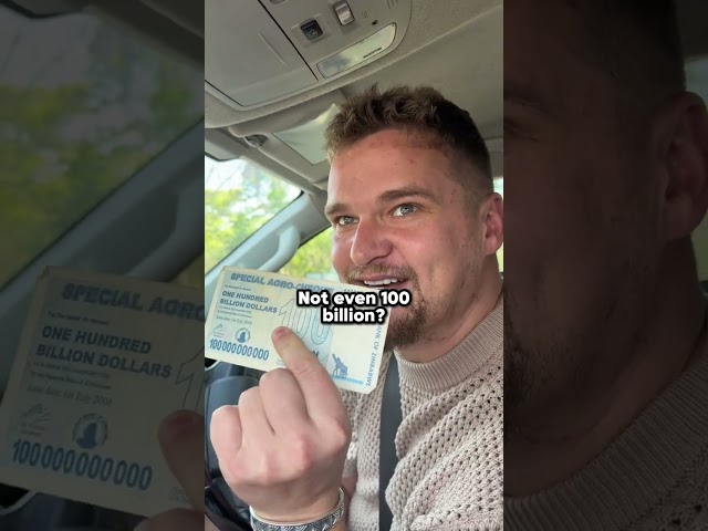 $100B can’t buy toilet paper in Zimbabwe 🇿🇼 🤯